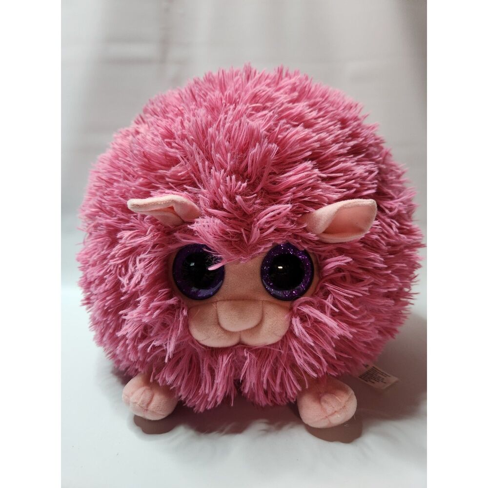Just Play Harry Potter Pink Pygmy Puff Plush Round Glitter Eyes